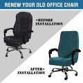 Velvet Home Office Stretchable Desk Dining Chair Slipcovers